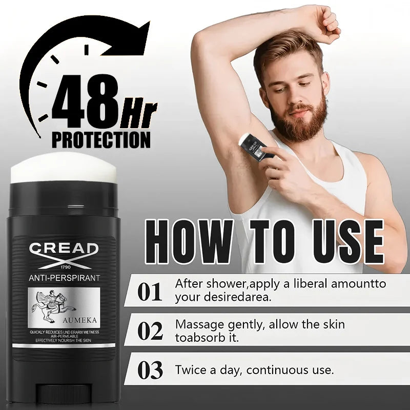 Men's Stick Cleaning Armpit Antiperspirant Deodorant Women's Portab...