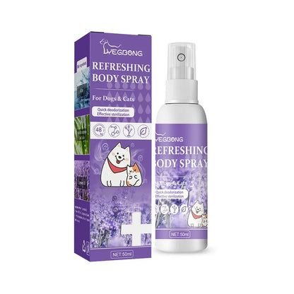 Lavender Oil Dog Deodorizer Spray Long Lasting Puppies Cats Dogs fo...