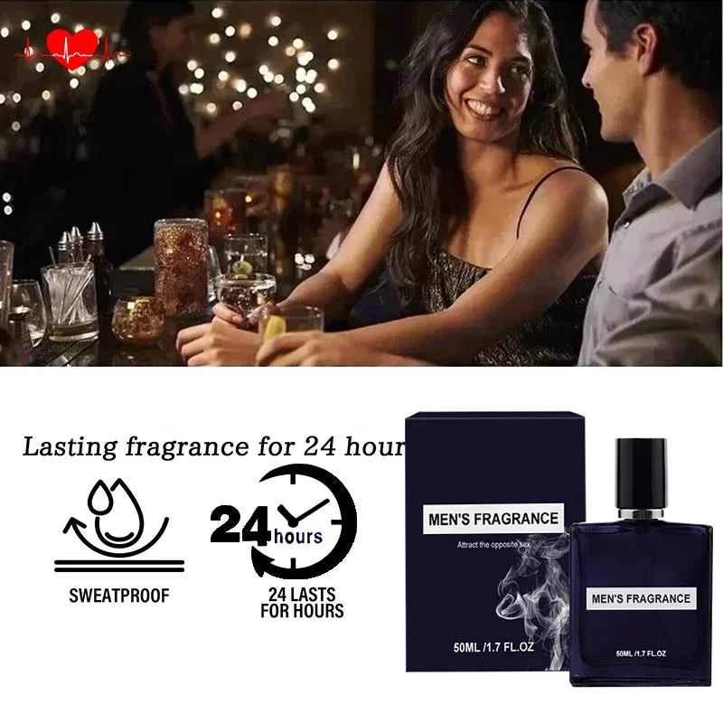 Gentleman Pheromone  Cologne Natural Fresh Long-lasting Fragrance Eau De Parfum