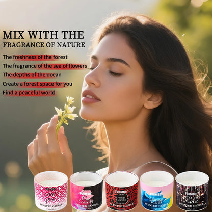 Smokeless scented candle Long-lasting diffuser eau fragrance aids sleep and relaxes stress The air in the bedroom, living room,