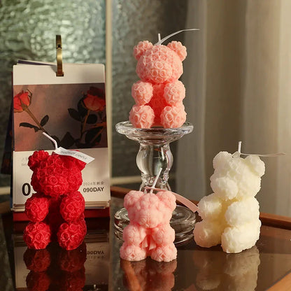 Hand Gift Creative Rose Bear Home Decoration Fragrance Advanced Atm...
