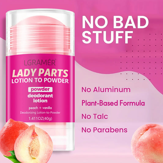 Women's Peach Vanilla Deodorant Lotion Multiple Fruits Perfume Exci...