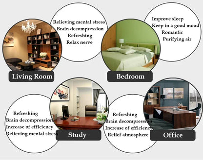 120Pcs/Box Incense Sticks Sandalwood Agilawood Air Fragrance for Ar... - 100ml