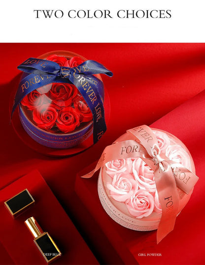 Rose Flower Jewelry Gift Box - Perfect for Girlfriend, Elegant Rose...