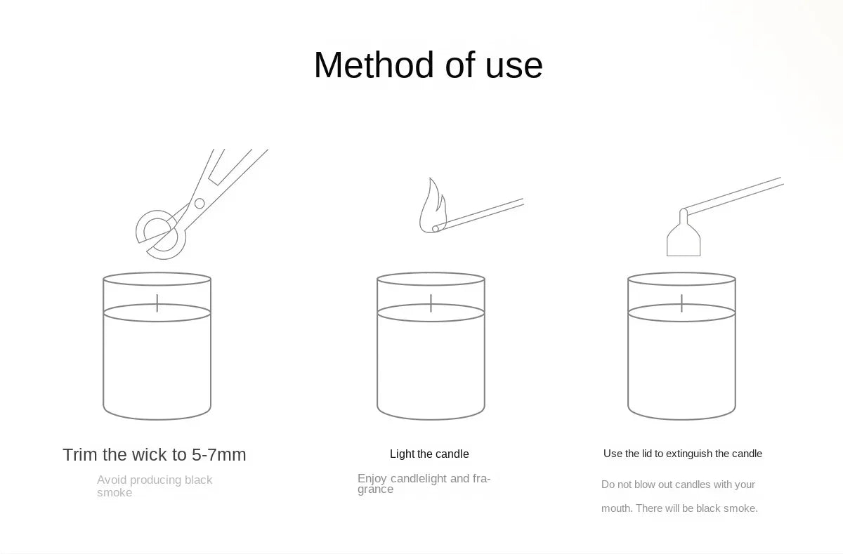 Aromatherapy Candles – Smoke Free Fragrance Gift for Home & Hotel