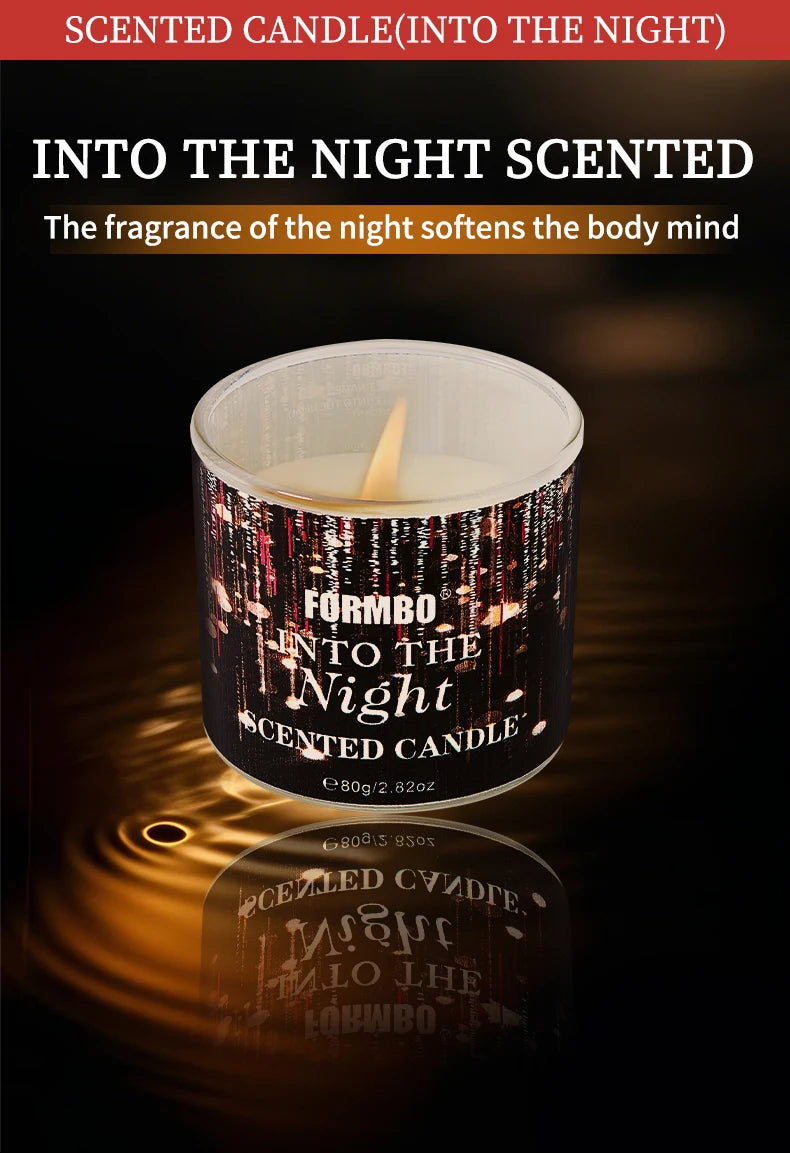 Smokeless scented candle Long-lasting diffuser eau fragrance aids sleep and relaxes stress The air in the bedroom, living room,