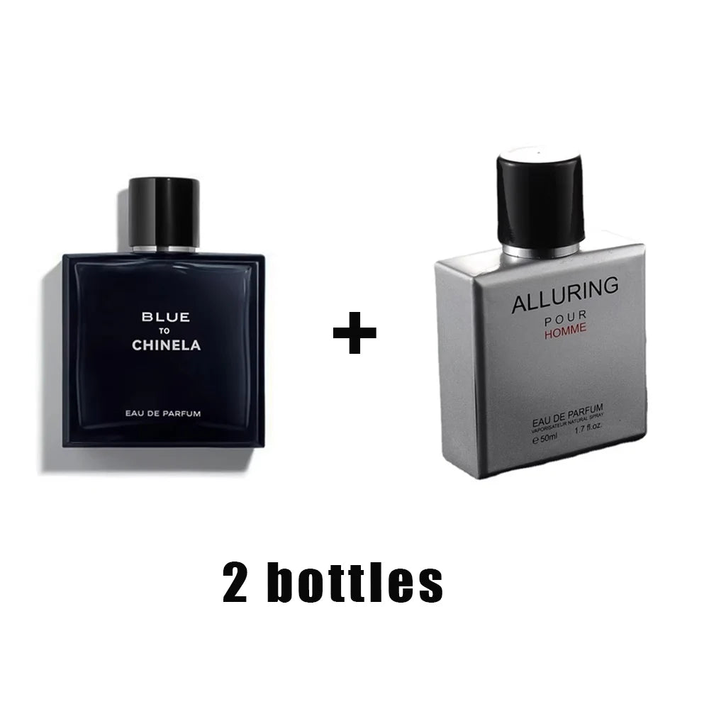 Bleu de Homme Eau de Cologne, Long-lasting Fresh Scent, Elegant and Sporty Fragrance for men perfumes de hombre parfum
