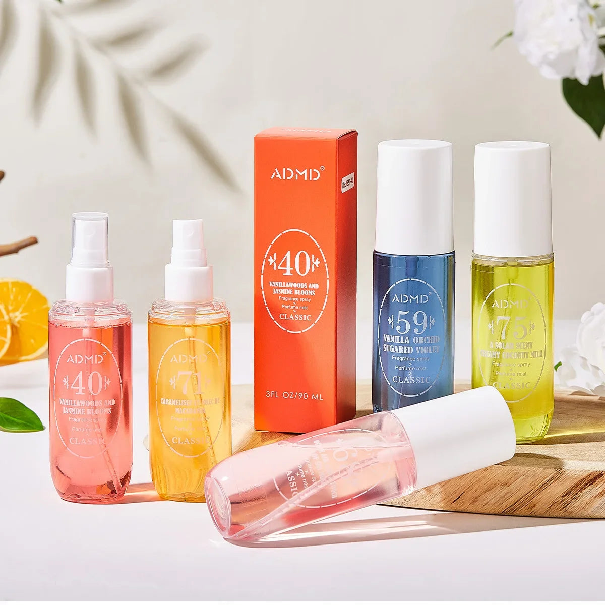90ml Brazilian Perfume Hair Body Fragrance Mist Fruit Flavor Long Duration Deodorants for Men Women Body Spray Eau De Parfum