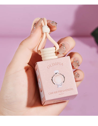 Pink car fragrance car interior accessories, perfume pendant car supplies, fresh air car fragrance