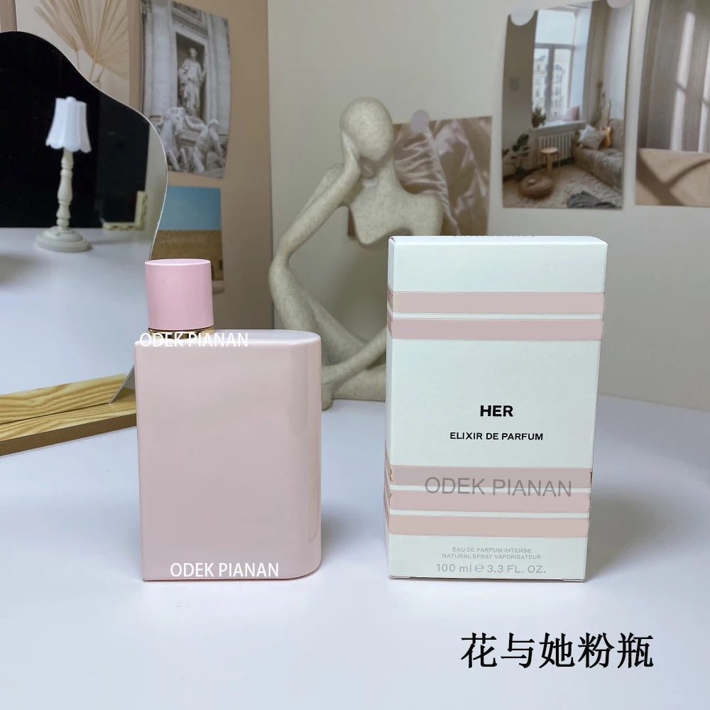 100ml High Quality Her Elixir de Parfum Long Lasting Grape Soft Candy Floral Women Spary Fragrance Dating Birthday Perfum Gift
