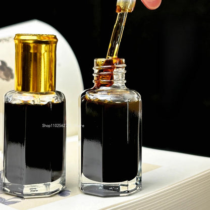 Natural Hainan Black Qinan Agarwood Essential Oil Supercritical Pure No Dilution No Addition Indoor Soothe The Mind Aid Sleep