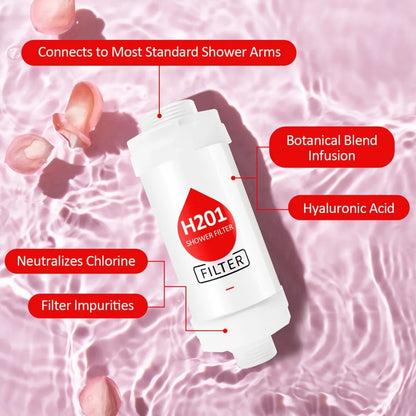 Filter for Shower Scented Shower Head Water Softener Improve Hair S...