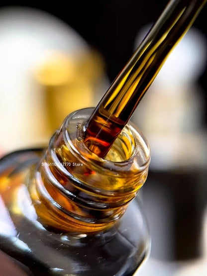 Natural Hainan Black Qinan Agarwood Essential Oil Supercritical Pure No Dilution No Addition Indoor Soothe The Mind Aid Sleep