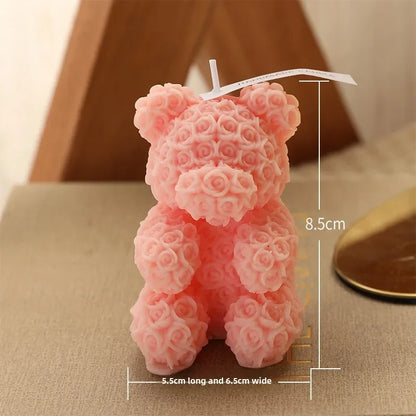 Hand Gift Creative Rose Bear Home Decoration Fragrance Advanced Atm...