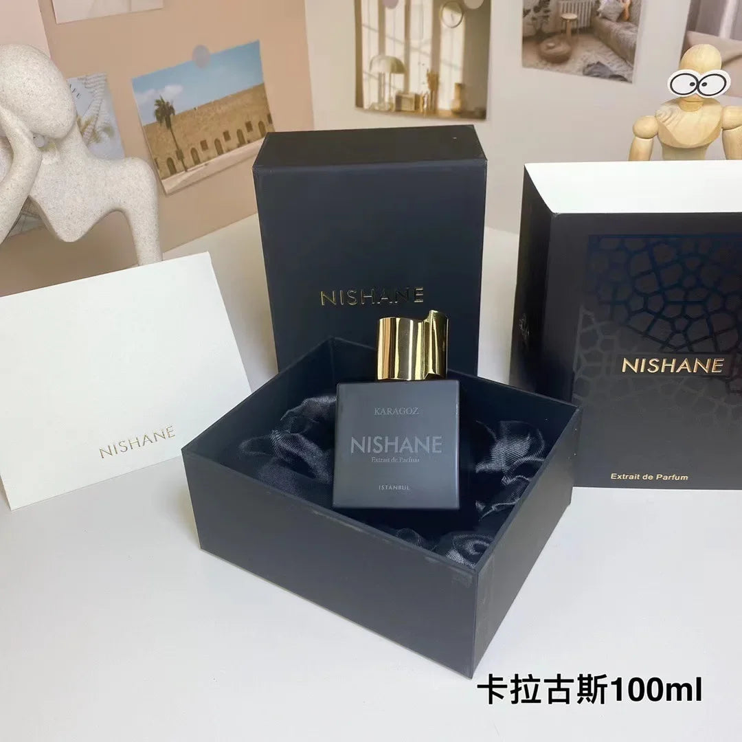 Nishane Hacivat Shadow Play Karagoz Perfume for Women&Mens 100ml High Quality Men Perfume Body Fragrance Spray Eau De Parfum