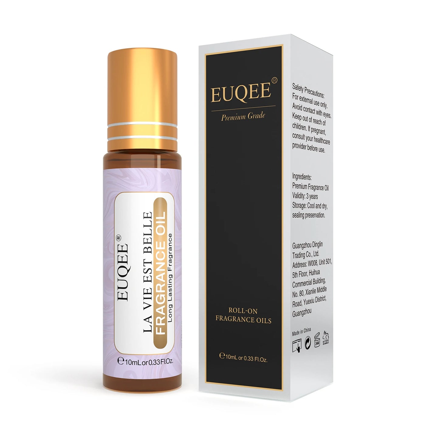 EUQEE 10ml Women's Roller Fragrance Oil