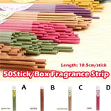 50 Sticks/Box Incense Home Spices Sandalwood Clean Air Aromatherapy... - 100ml