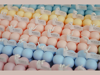 1Pc Lovely Color Cube Bubble Scented Candle Bedroom Living Room Fra... - 100ml