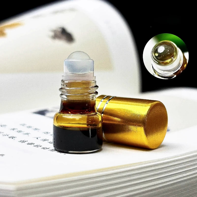 Natural Hainan Black Qinan Agarwood Essential Oil Supercritical Pure No Dilution No Addition Indoor Soothe The Mind Aid Sleep