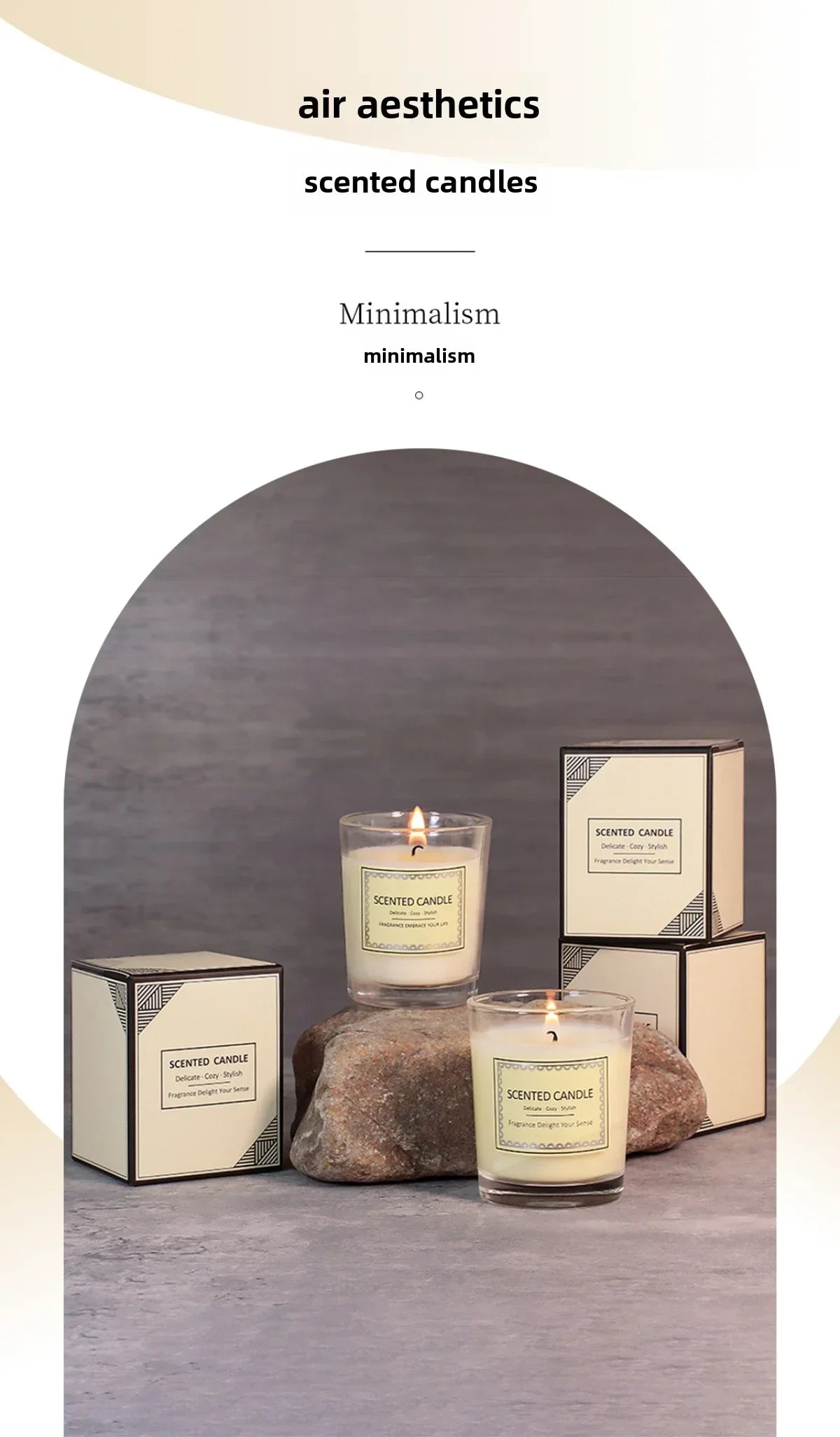 Aromatherapy Candles – Smoke Free Fragrance Gift for Home & Hotel
