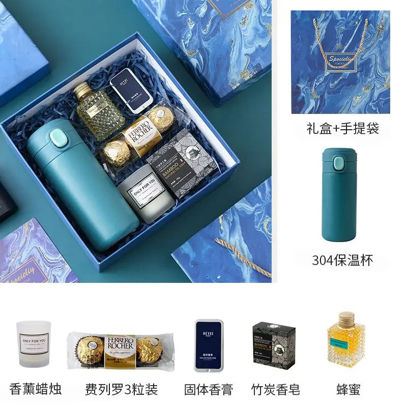 Wedding Bridesmaid Gift Box Set Practical Birthday Fem Omsmen and B...