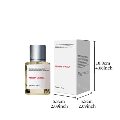 Luxury Perfume 50Ml Unisex Body Spray Natural Fresh Lasting Fragrance High-end Floral Mixed Pheromone Wood Eau De Toilette