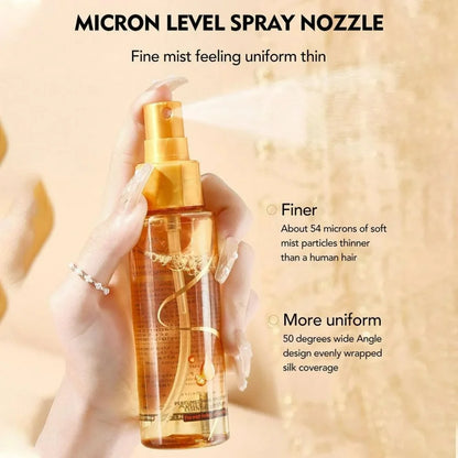 Hair Care Essential Oil Spray, Nourishing & Repair, Smooth Shiny Fi...