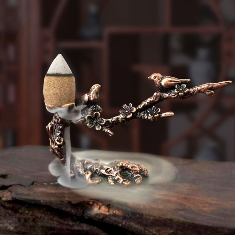 Incense Burner Aroma Burner Creative Lotus Bunrer Cones Backflow In... - 100ml