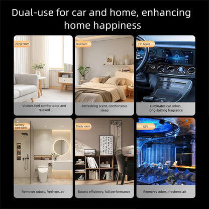 Aromatherapy Car Airs Freshener Lasting Fragrance Automotive Solid-Aromatherapy Diffuser Car Deodorizing Balm Car Accessories