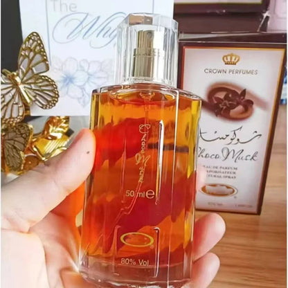 Luxury Perfume Chocolate And Musk Fragrance With Rose And Vanilla Notes Fragrance Arabian Dubai Cologne Perfume