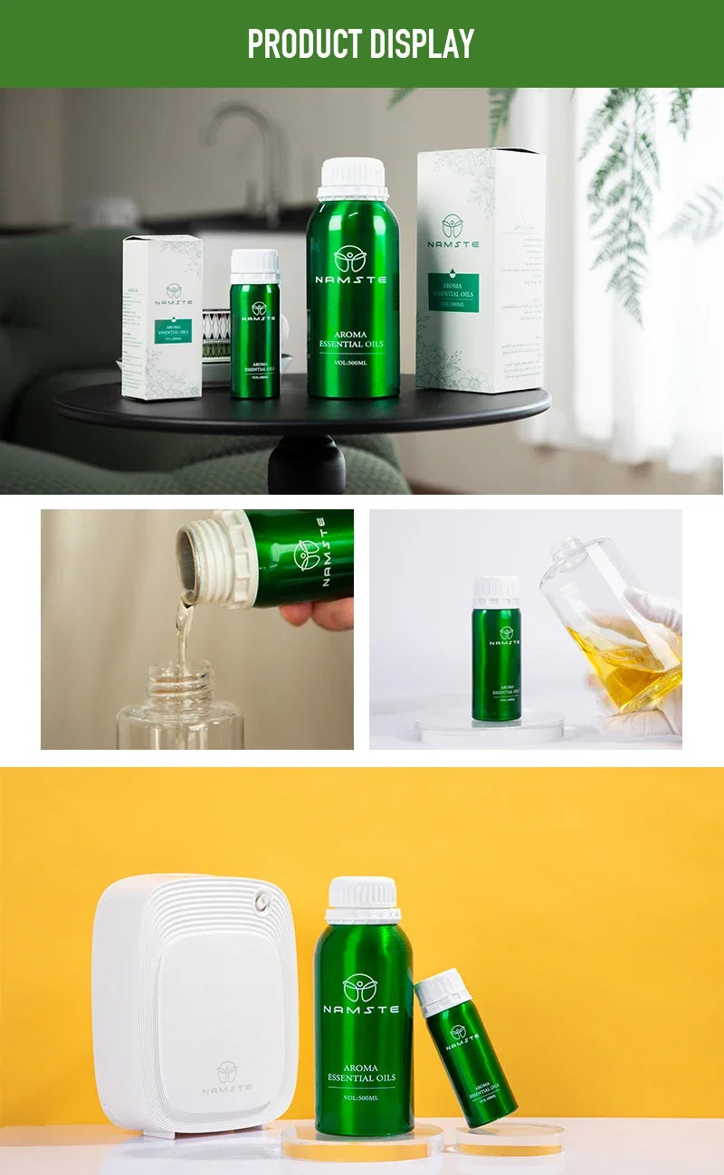 Aromatic Oils for Diffuser – 10 Flavors Natural 10ml Oils