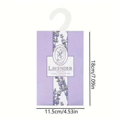 5/6pcs Smell Incense Hanging Decor Wardrobe Sachet Closet Car Hangi... - 100ml