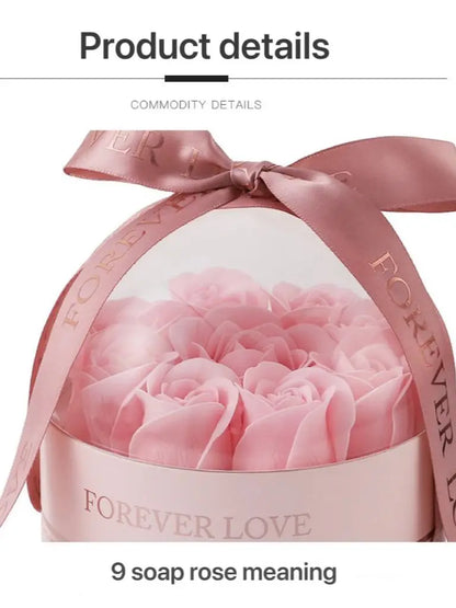 Rose Flower Jewelry Gift Box - Perfect for Girlfriend, Elegant Rose...