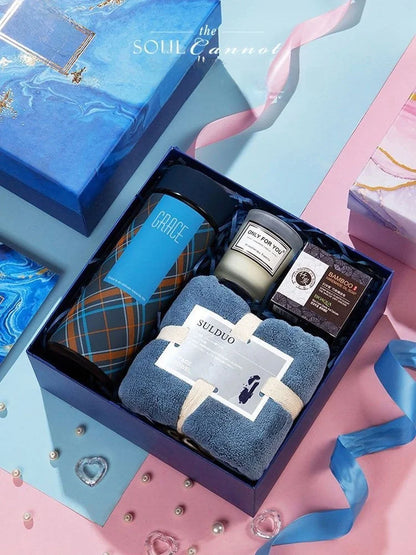 Wedding Bridesmaid Gift Box Set Practical Birthday Fem Omsmen and B...