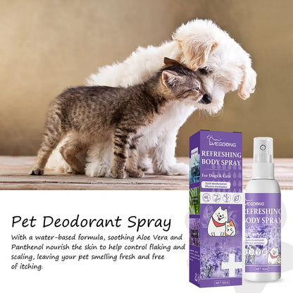 Lavender Oil Dog Deodorizer Spray Long Lasting Puppies Cats Dogs fo...