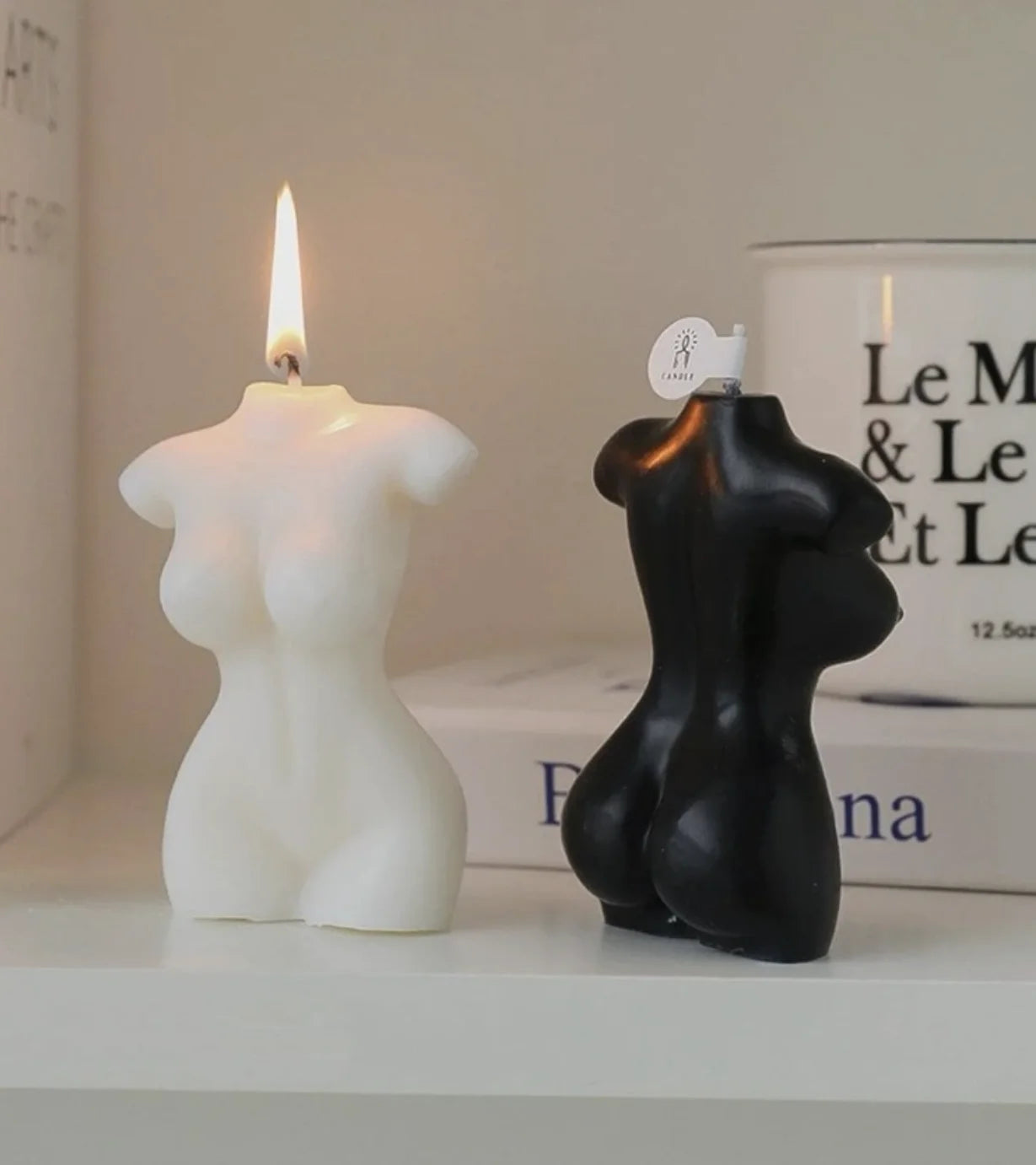 1pc Women's Body Shape Aromatherapy Candle Home Decoration Candle H... - 100ml