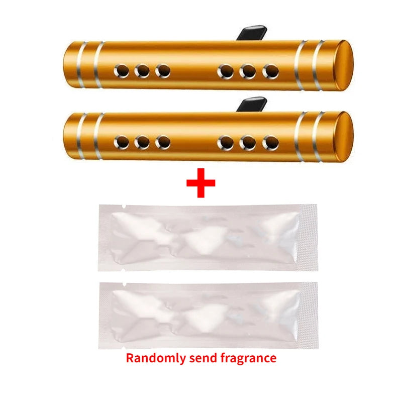 Car Air Fresheners Aroma Diffuser Vent Clips Perfume Essential Oil ... - 100ml