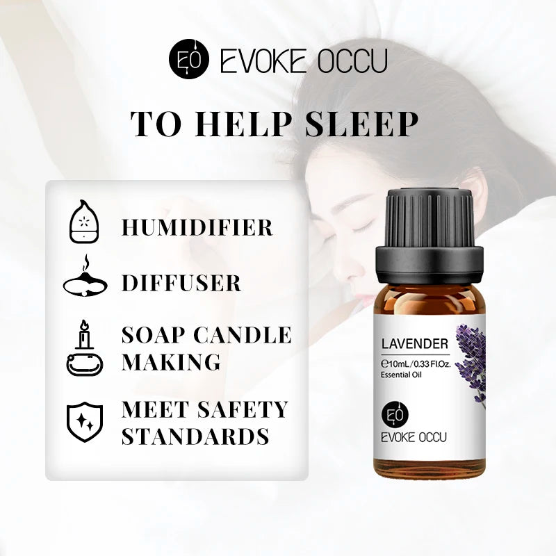 Essential Oils for Diffuser – EVOKE 100ml Multi-Flavor Set
