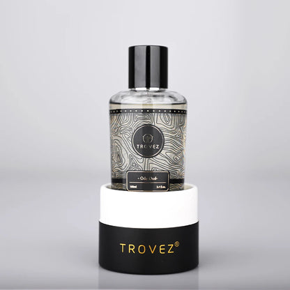 TROVEZ Ode Oud 100ml Perfume Wood Oriental Tone Long-lasting Fragrance Unisex Perfume Body Spray Rich Arabic Perfumes Scent Gift