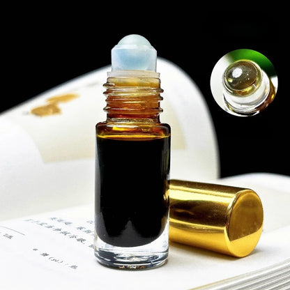 Natural Hainan Black Qinan Agarwood Essential Oil Supercritical Pure No Dilution No Addition Indoor Soothe The Mind Aid Sleep