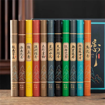 Premium Multi Perfume Gift Box Natural Materials Canned Linear Aroma Durable Indoor Toilet Deodorization Anti-Mosquito Aroma