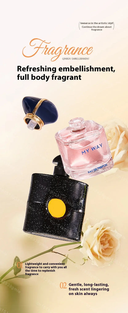 Women Perfume 60Ml Mens Pheromones Fragrance Long Lasting Woody Floral Cologne Compact Eau De Toilette Perfume Luxury Gift Set