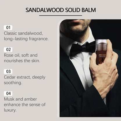 15g Sandalwood Perfume Solid Balm Woody Light Perfume Long Lasting ...