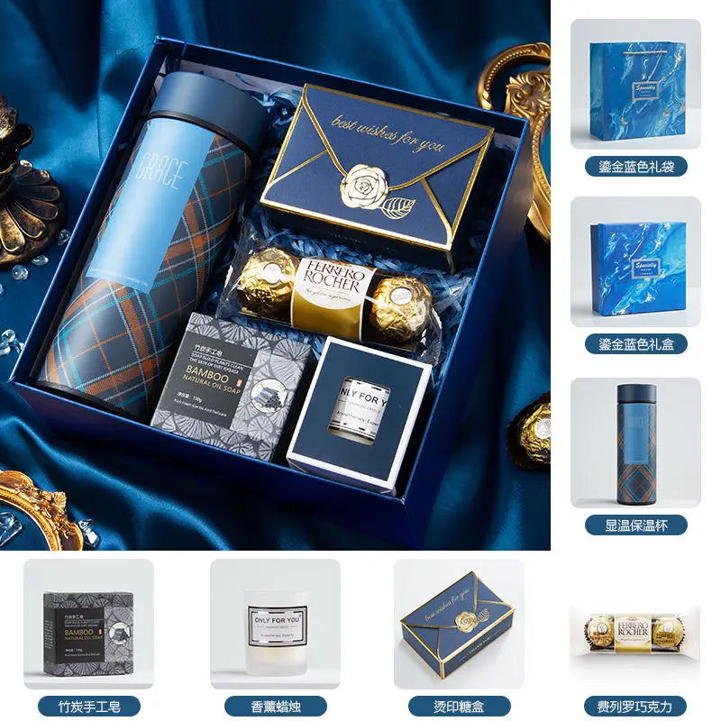 Wedding Bridesmaid Gift Box Set Practical Birthday Fem Omsmen and B...