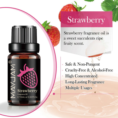 Fruit Fragrance Oil – MAYJAM 10ml Multi-Flavor Scented Oil