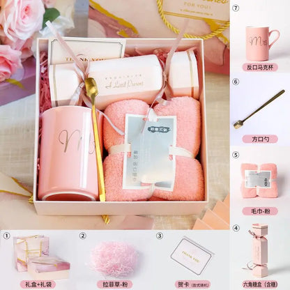 Wedding Bridesmaid Gift Box Set Practical Birthday Fem Omsmen and B...