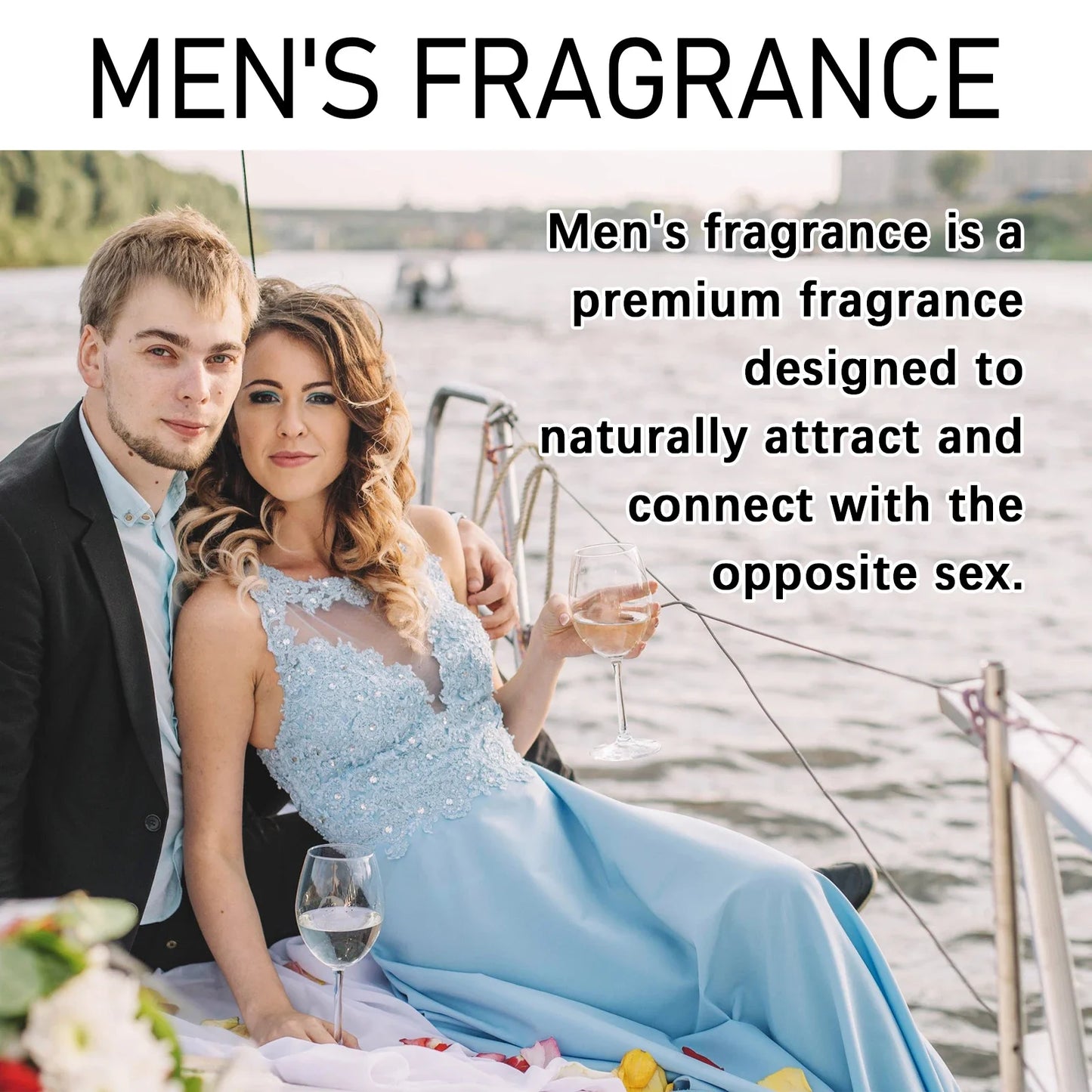 Men Pheromone Gentleman Perfume Natural Fresh Long-lasting Fragrance Cologne Perfume Couple Love Date Eau De Parfum 50ml