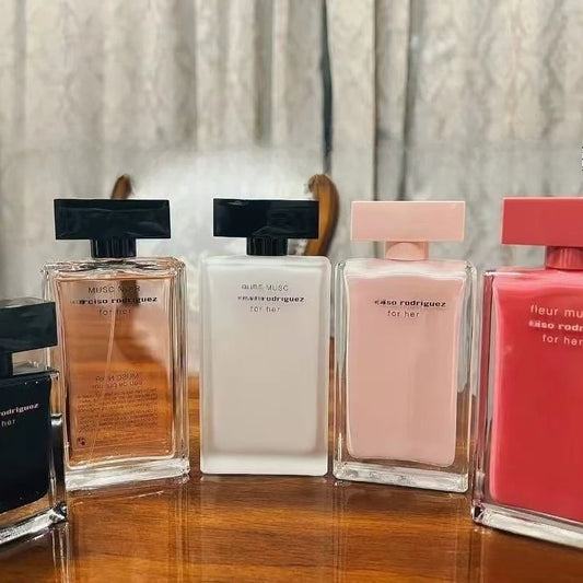 Elegant Musk Floral Eau de Toilette for Women, Luxury Pink Bottle Perfume, Day to Night Fragrance, Free Shipping