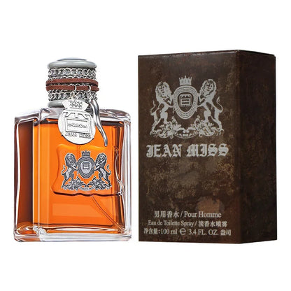 Men's Perfume 100ML Ebony Men Sandalwood Perfume Spray Flirting Pheromone Long Lasting Romance Attract Women Valentine Day Gift