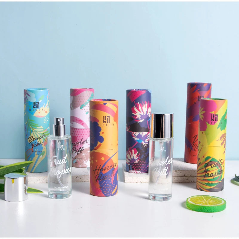 Luxury Cylinder Gift Box Perfume, floral Fruity Scent Women Eau De ...